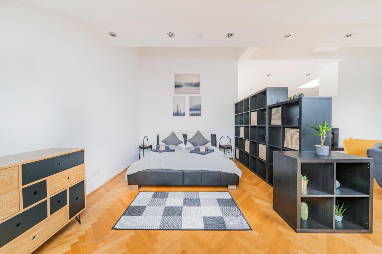 Penthouse Apartment - Sauna - Terrasse - Kamin - Ac Vídeň Exteriér fotografie