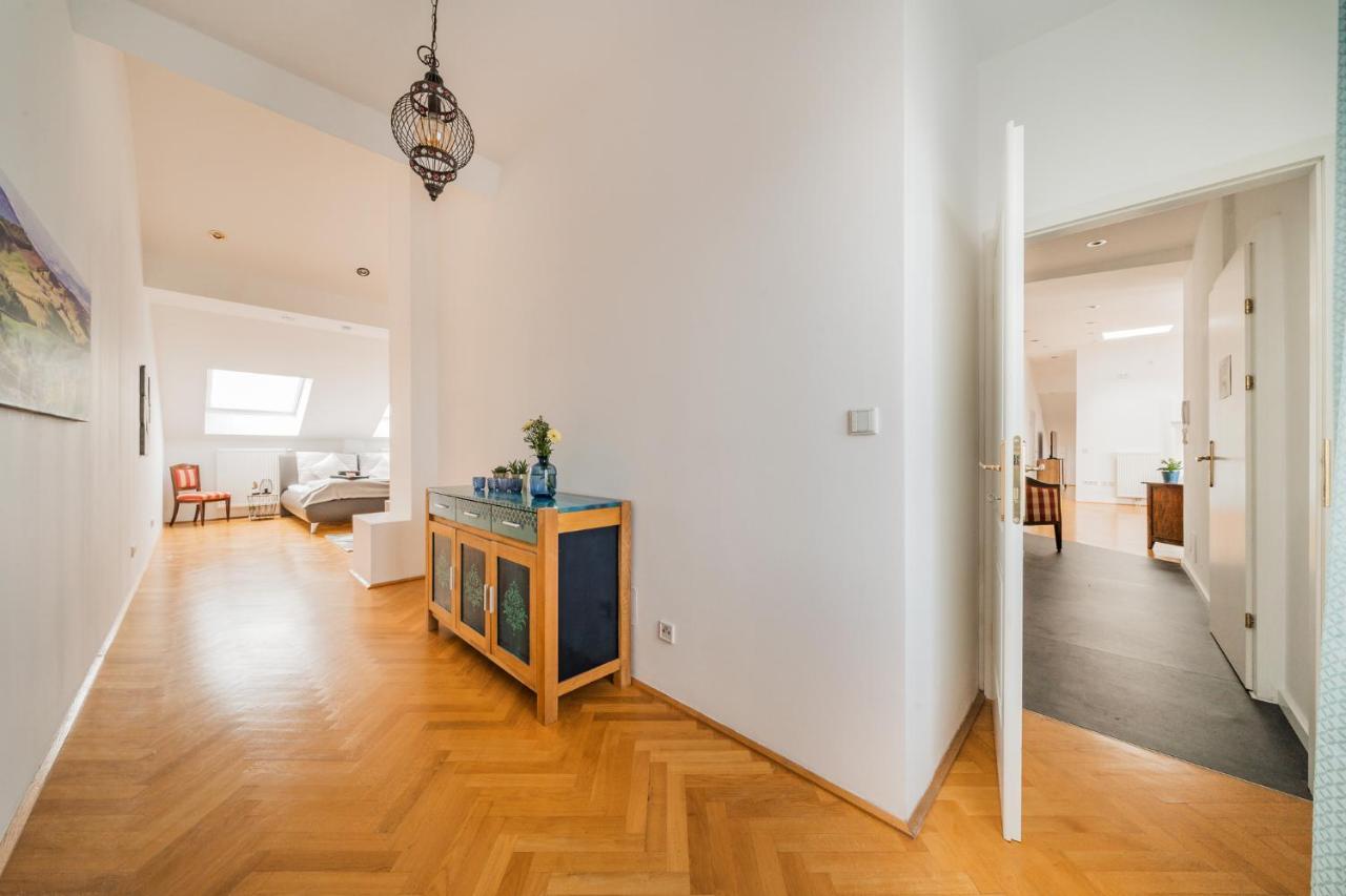 Penthouse Apartment - Sauna - Terrasse - Kamin - Ac Vídeň Exteriér fotografie